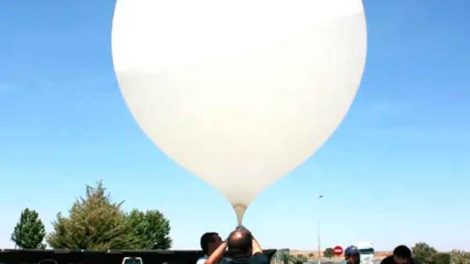 Lanzarán un globo estratosférico en el Cerro Diamante