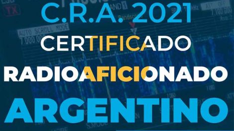 Certificado Radioaficionado Argentino (2021)