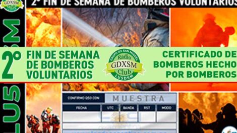 2º Fin de semana de Bomberos voluntarios