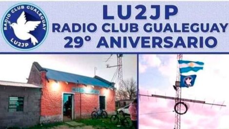 LU2JP: 29º Aniversario Radio Club Gualeguay