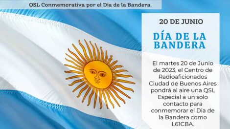 20 de Junio Dia de la Bandera – QSL Especial