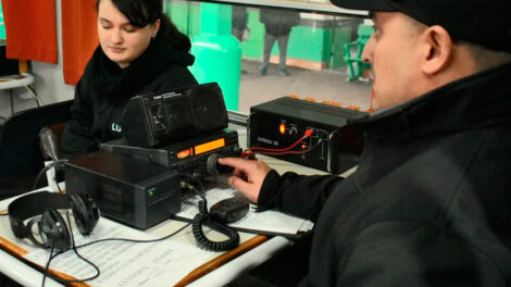 Radioaficionados transmitieron desde el Tren Patagónico