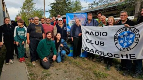 Radioaficionados trasmitieron a bordo del Tren Patagónico