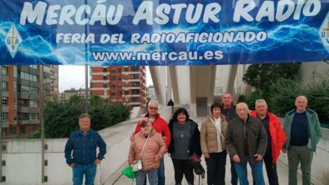 Radioaficionados de la Costa da Morte en Asturias