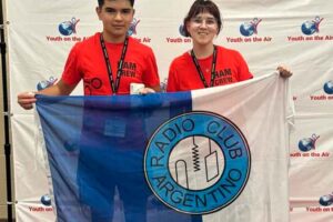 Jóvenes Radioaficionados Argentinos en el Camp Yota Americas 2024