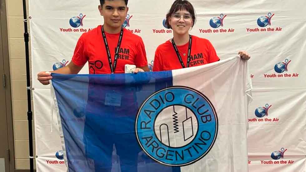 Jóvenes Radioaficionados Argentinos en el Camp Yota Americas 2024