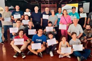 LU5CBA: finalización del segundo curso de radioaficionados del año